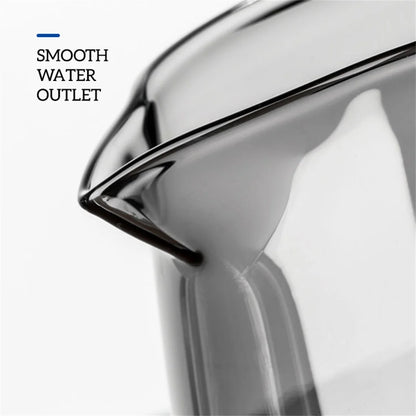 600ML Glass Coffee Server – Pour Over Drip Pot for Home & Camping