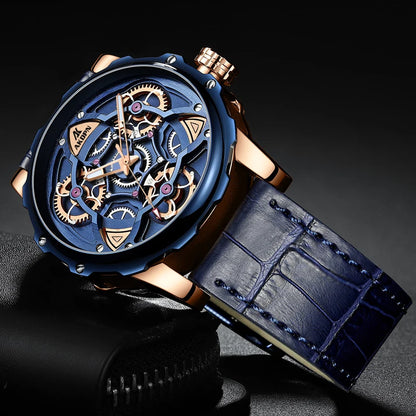 A high-end men's watch with cool retro and trendy style quartz watch - BeeTrendyShop.COM