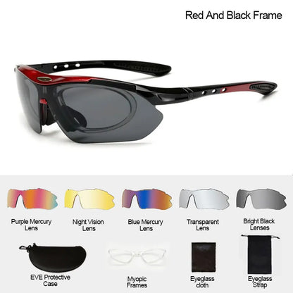 Cycling Sports Sunglasses – UV400 Road & Mountain Bike Eyewear Unisex