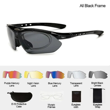 Cycling Sports Sunglasses – UV400 Road & Mountain Bike Eyewear Unisex
