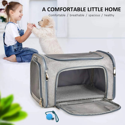 Airline Approved Pet Carrier – Soft Sided for Cats & Dogs