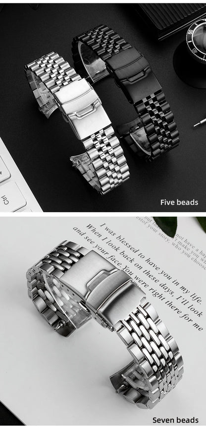 Stainless Steel Watch Strap for Casio MDV106 MDV-107 MTP-VD01 – 20mm 22mm Metal Bracelet