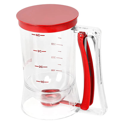 Pancake Batter Dispenser – No-Mess Kitchen Tool for Pancakes, Cupcakes & Waffles