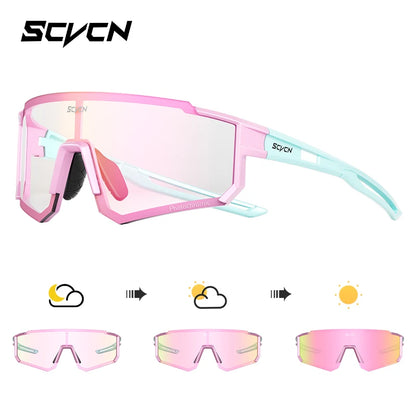 SCVCN Sport Cycling Sunglasses – TR90 Frame UV400 for Hiking & Baseball
