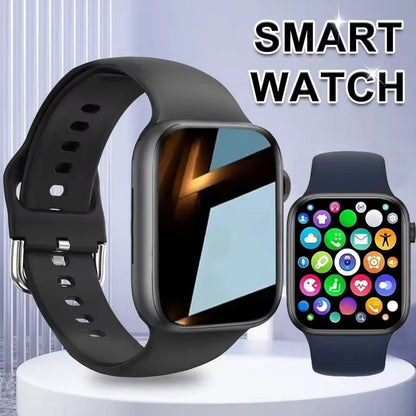 Smartwatch 1.73" – Bluetooth Call, Blood Oxygen & Blood Pressure Monitor for Men & Women