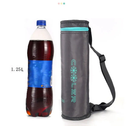 Oxford Insulated Water Bottle Cover – Waterproof Thermal Cup Sleeve with Strap