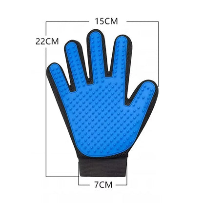 Pet Grooming Glove – Cat & Dog Hair Remover Brush