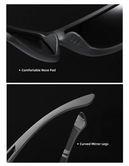 LENMOSC High Definition Polarized Sunglasses – UV400 Anti-Reflective Fishing & Sport