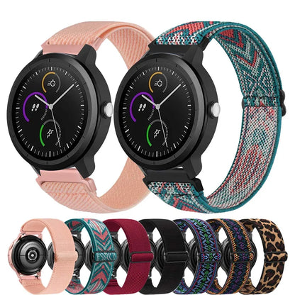Elastic Strap for Garmin Forerunner 55 245 645 Music Band Bracelet Watchband for Garmin Venu /Vivoactive 3 Music/Vivomove HR - BeeTrendyShop.COM