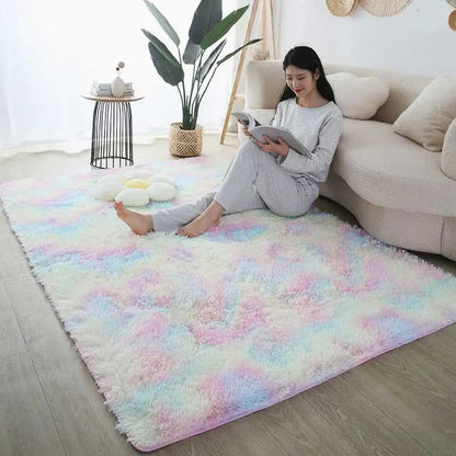Fluffy Large Carpet Living Room Plush Lounge Rug in The Bedroom Floor Mat Soft Velvet Carpets For Children Kids Decoration  ﻿ - BeeTrendyShop.COM