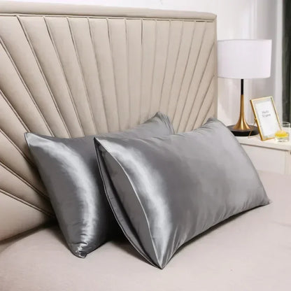 100% Natural Mulberry Silk Pillow Case Real Silk Protect Hair Skin Pillowcase Any Size Customized Bedding Pillow Cases Cover - BeeTrendyShop.COM