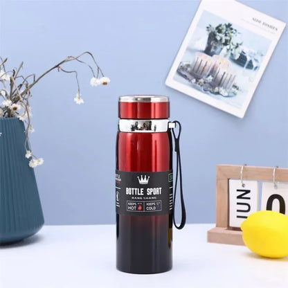 1L Stainless Steel Thermal Water Bottle – Vacuum Flask Thermos for Coffee, Tea & Water