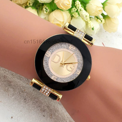 Womens Wristwatch Fashion Men Diamond Quartz Watches Silicone Luxury TVK Brand Relojes Digitales Femme Watch For Women Bracelet - BeeTrendyShop.COM