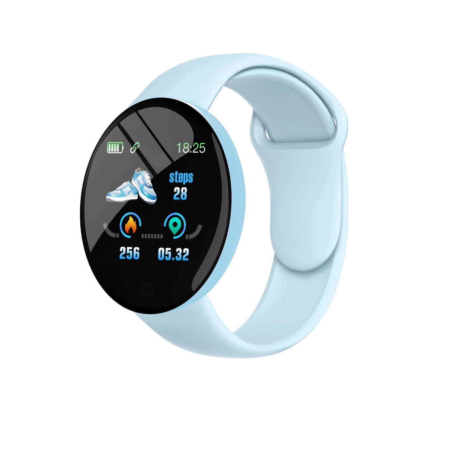 D18 Multifunctional Smart Watch Men & Women Bluetooth Connected Phone Music Fitness Sports Bracelet Sleep Monitor watch