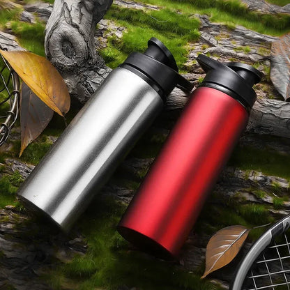 Metal Aluminum Water Bottle 700ml – Leakproof Reusable Sports Bottle for Cycling, Hiking & Gym