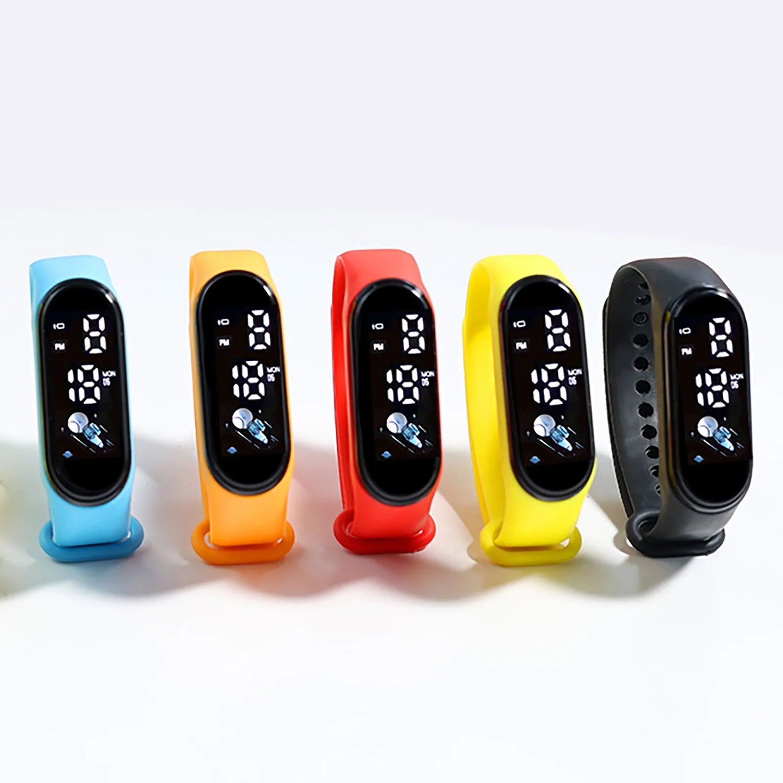 Kawaii Smart Watch For Kids Fashion Outdoor Waterproof Sports Kids' Watches Boy Girls Digital Watches Silicone montre enfant - BeeTrendyShop.COM