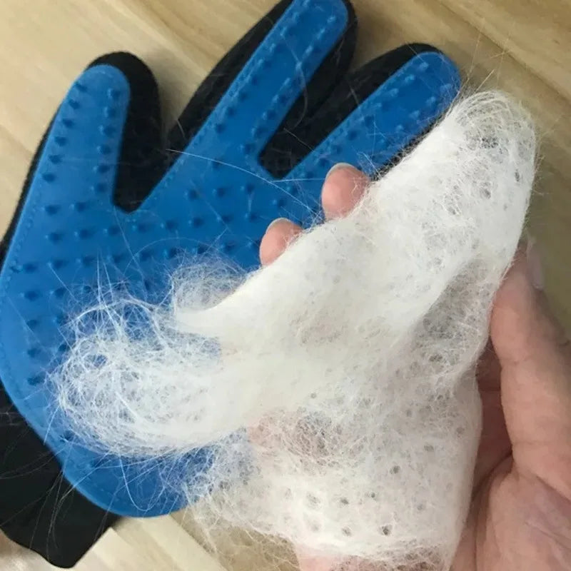 Pet Grooming Glove – Cat & Dog Hair Remover Brush
