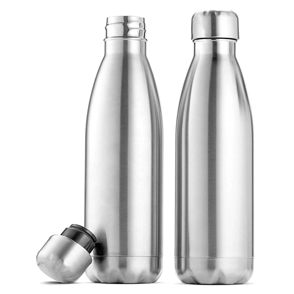 304 Stainless Steel Double-Wall Vacuum Flask – Sport Hot & Cold Thermal Bottle