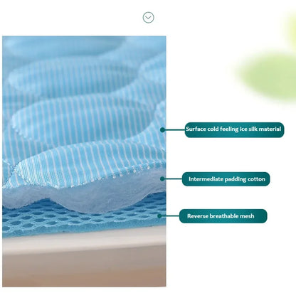Summer Cooling Mat for Dogs & Cats - Extra Large Pet Cooling Pad - BeeTrendyShop.COM