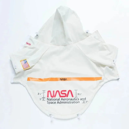 Reflective Space Suit Dog Raincoat - Waterproof Hoodie for All Sizes - BeeTrendyShop.COM