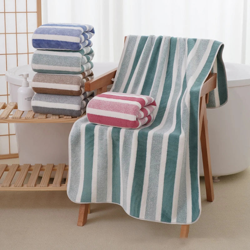 Soft & Absorbent Bath Towel for Men & Women – Large Couple Towel 35x75cm & 70x140cm