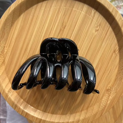 Large Hollow Out Hair Claw Clip – Plastic Crab Clamp for Women & Girls