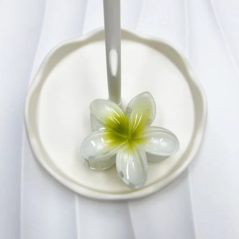 Large Flower Hair Claw Clip – Matte Sweet Barrette for Women & Girls