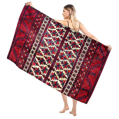 Quick-Dry Microfiber Beach & Bath Towel – Lightweight, Super Absorbent