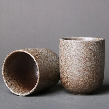Ceramic Kung Fu Tea Cup 130ML – Handmade Porcelain Coffee Water Mug
