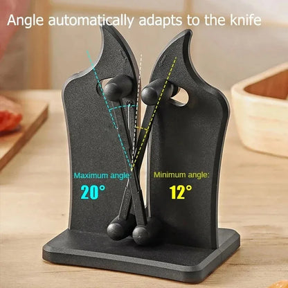 Knife Sharpener Kitchen Tool – Easy & Safe Sharpening for Chef & Damascus Knives