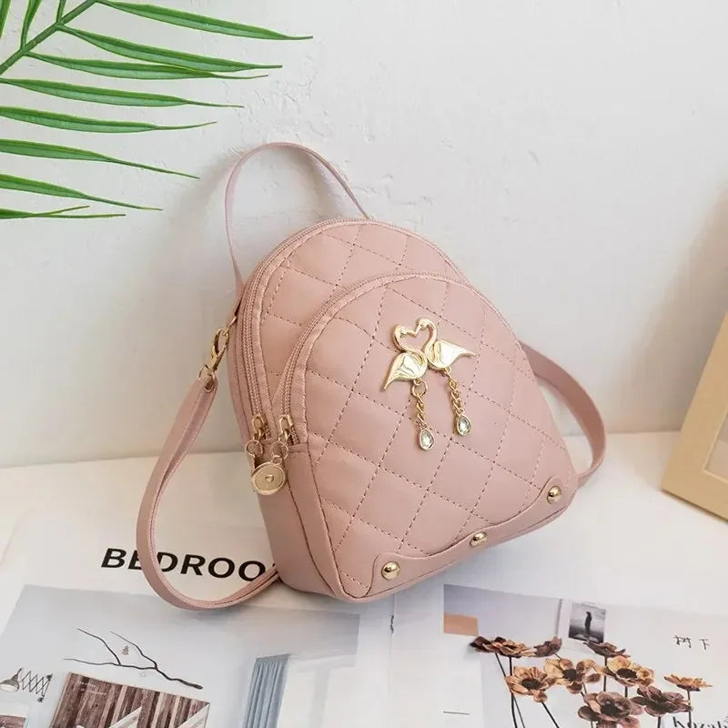 Fashionable Bag Women Backpack Mini Leisure Handbag - BeeTrendyShop.COM