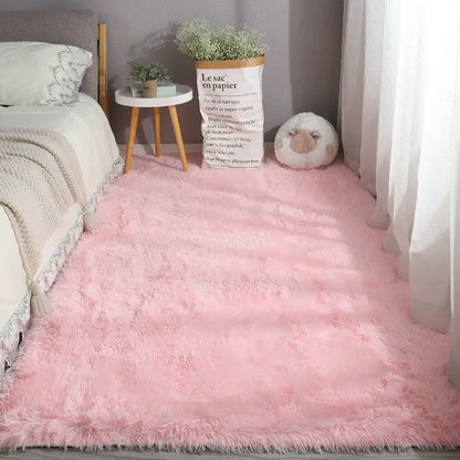 Fluffy Large Carpet Living Room Plush Lounge Rug in The Bedroom Floor Mat Soft Velvet Carpets For Children Kids Decoration  ﻿ - BeeTrendyShop.COM