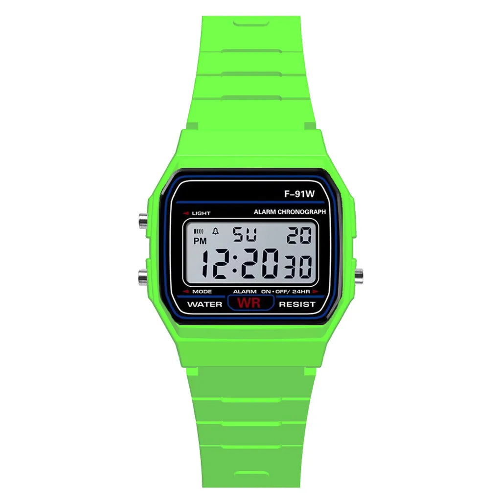Sports Watch Men women Analog Digital Military Armys Sport LED Water Resistant Wrist Watch Band adjustable JP quartz movement