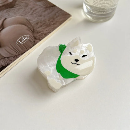 Cartoon Cat Hair Claw Clip – Cute Kids Hairpin for Girls (Party & School Gift)