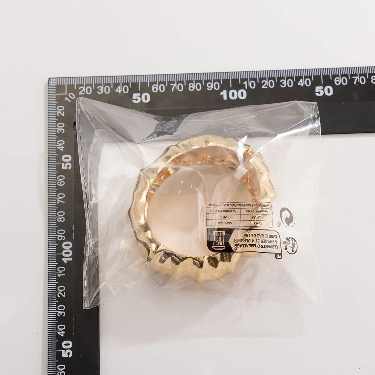 Bracelet Vintage Pearl Wide Cuff Bangles Men Hip Hop Punk Gold Silver Color Geometric