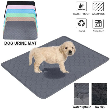 Dog Urine Pads Washable Reusable Anti Slip Pet Pee Pad Puppy Training Pad Pet Bed Urine Mat for Car Seat Cover Pet Supplies - BeeTrendyShop.COM