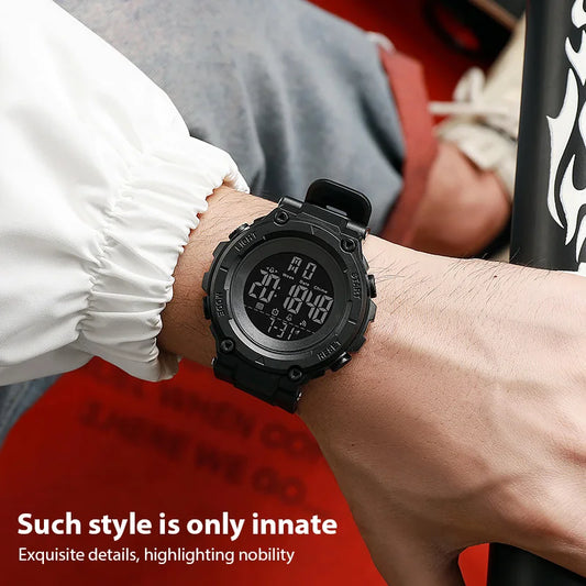 Digital Sports Watch for Men Waterproof Luminous Men's Sport Watches Alarm Clock Military Kids Student Electronic Watches ﻿