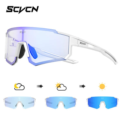SCVCN Sport Cycling Sunglasses – TR90 Frame UV400 for Hiking & Baseball