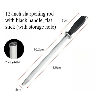 Knife Sharpener Grinder – Non-Slip Handle Kitchen Sharpening Tool for Chef Knives
