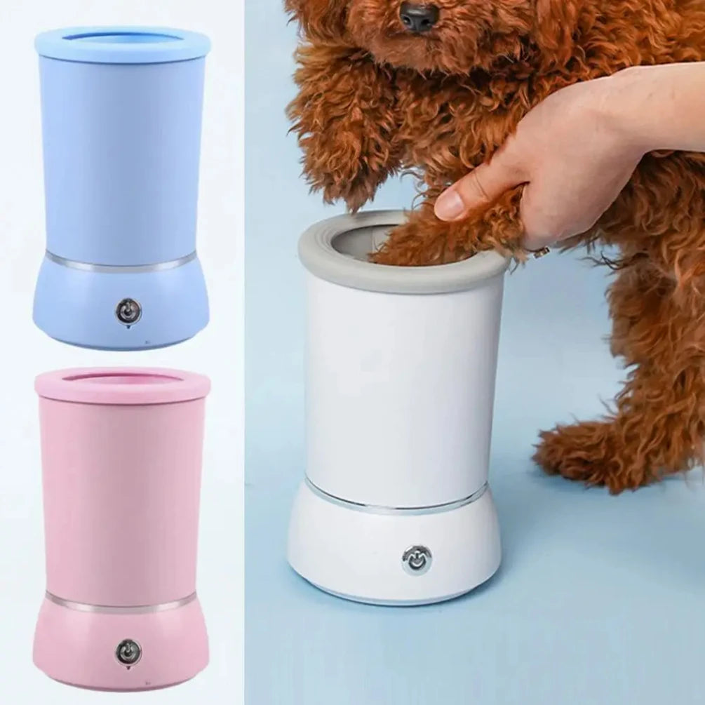 Electric Dog Paw Washer – USB Rechargeable Pet Paw Cleaner Cup
