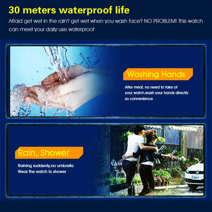 Sports Watch Men women Analog Digital Military Armys Sport LED Water Resistant Wrist Watch Band adjustable JP quartz movement - BeeTrendyShop.COM