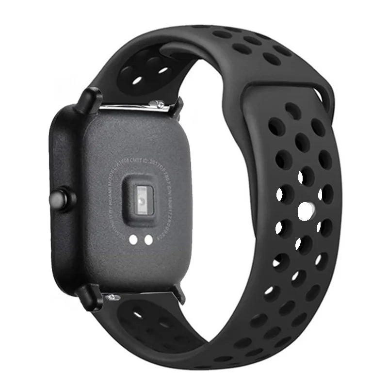 20mm 22mm Silicone Band For Samsung Galaxy Watch 4 Strap Correa Amazfit Bip 3/GTS/2/2e/3/2 Mini GTR 2e 3 GT2 Pro Bracelet GT2E