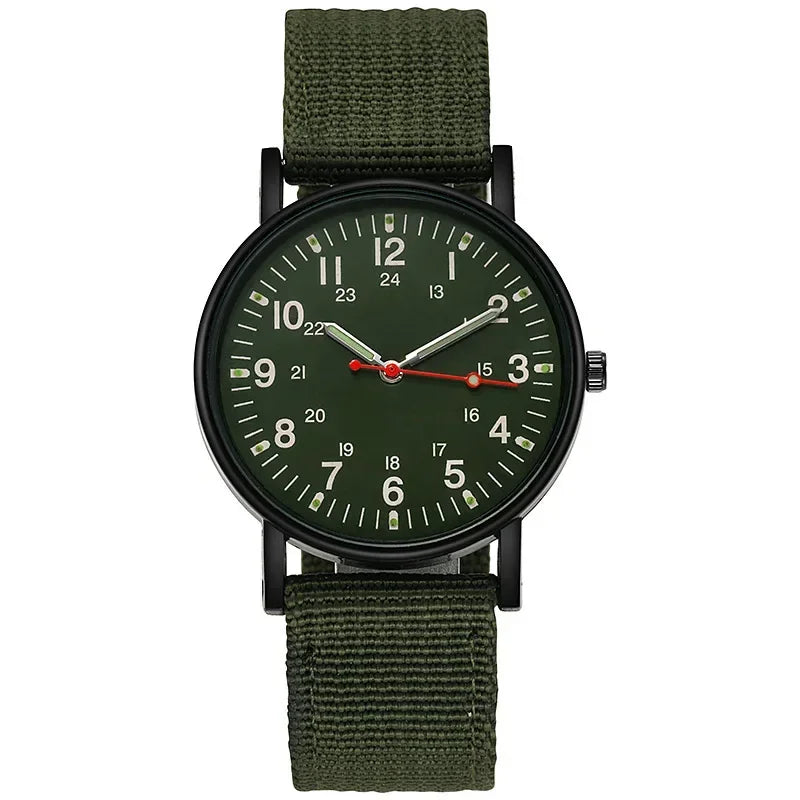 Luminous Men Sport Military Watch Shock Resistant Wristwatches Simple Nylon Band Male Army Wrist Watch Quartz Relogio Masculino - BeeTrendyShop.COM