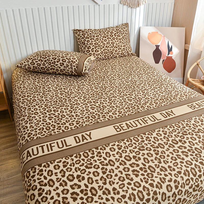 Fitted Bed Cover – Single & Double Bedspread for Home in Multiple Sizes (No Pillowcase)