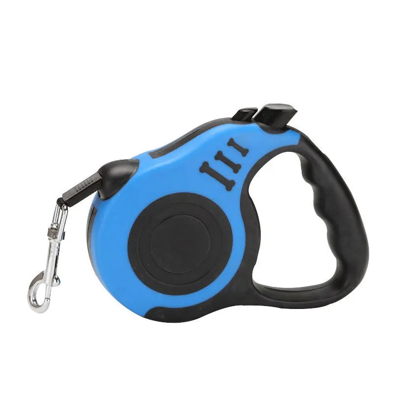 Retractable Dog Leash 3M / 5M – Durable Nylon Lead for Small Dogs & Cats