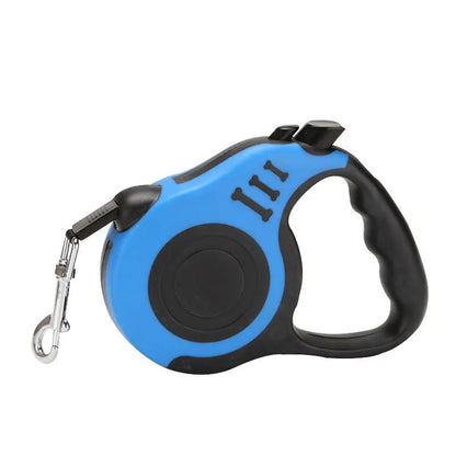 Retractable Dog Leash 3M / 5M – Durable Nylon Lead for Small Dogs & Cats