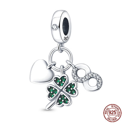 925 Sterling Silver Chameleon Luminous Butterfly Charm Bead – DIY Jewelry