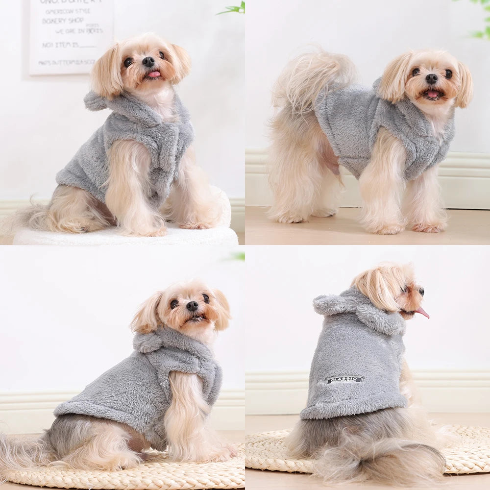 Winter Puppy Hooded Sweater
Winter/Autumn season use For small/medium dogs & cats - BeeTrendyShop.COM