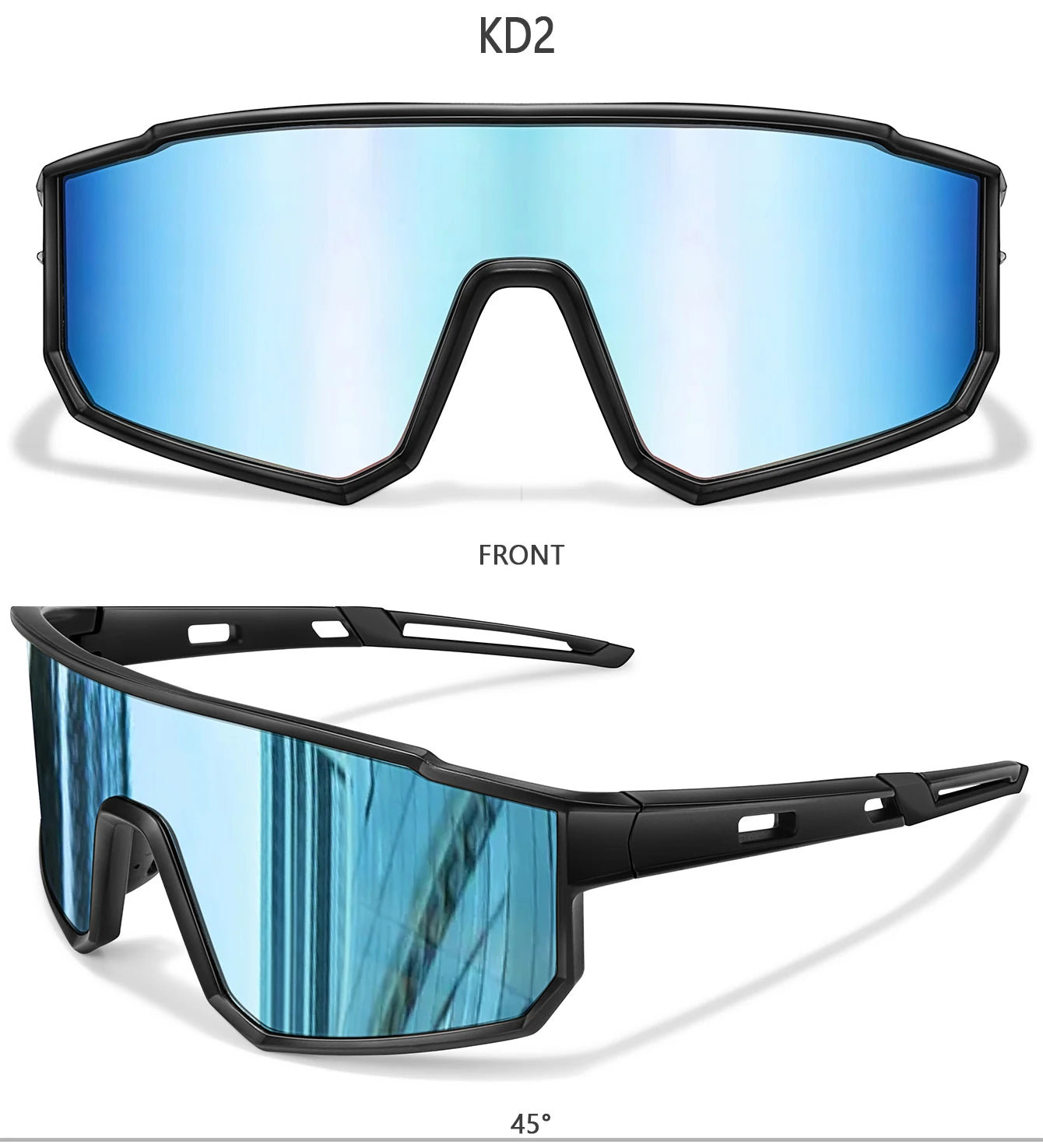 Windproof Fishing Sunglasses – UV400 Outdoor Sport Running & Cycling Eyewear