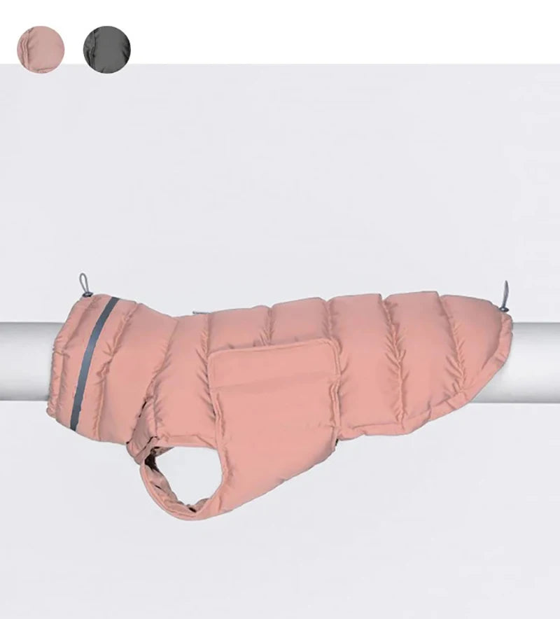 Waterproof & Warm Winter Jacket for Dogs & Cats - Insulated Down Vest